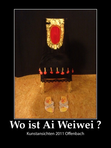 Where is Ai Weiwei ? - photo (c)2011 by Uwe Kampmann